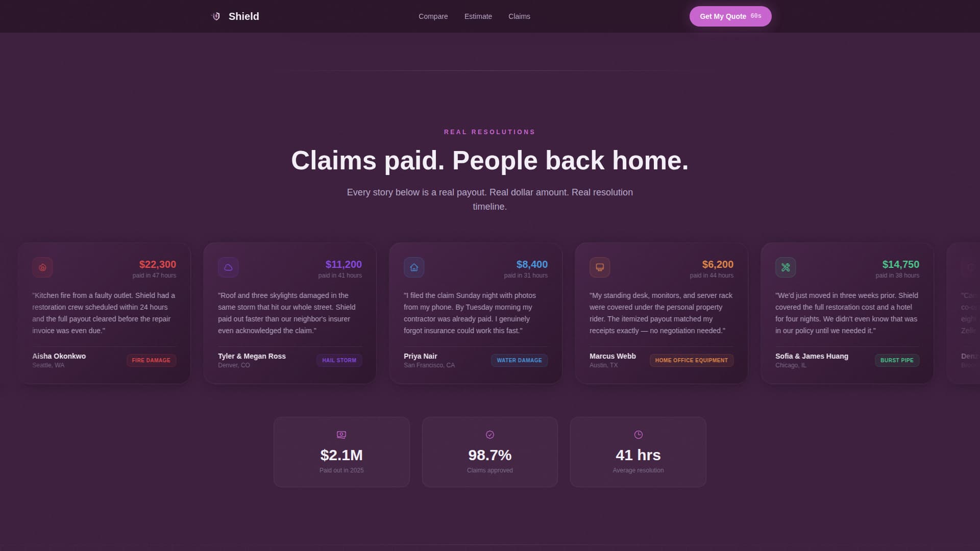 Young Professional Insurance Pre-Launch Website Template