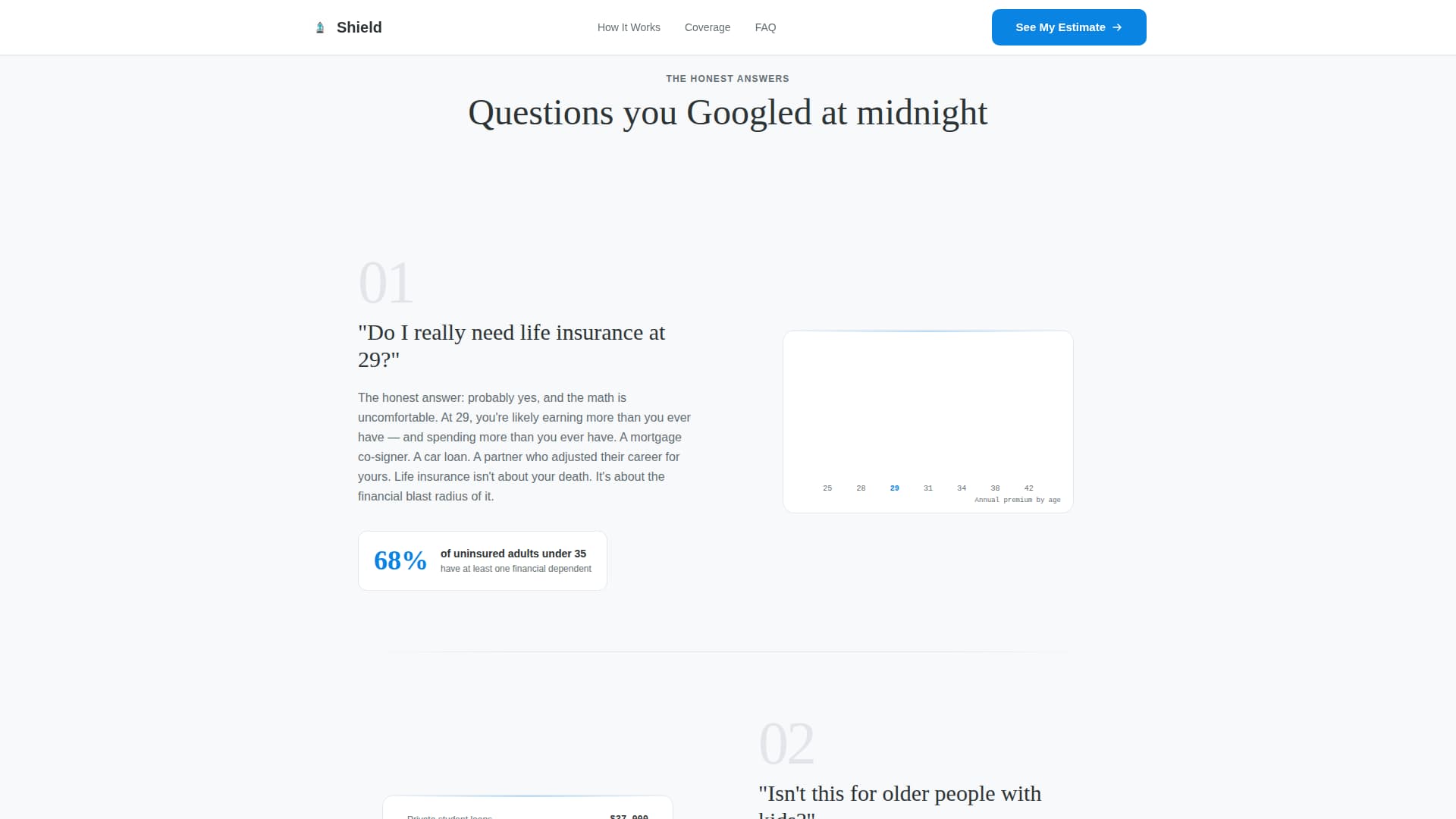 Shield - Trusted Insurance Landing Page Template