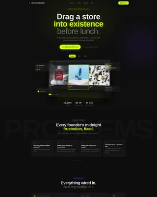 E-Commerce Software & SaaS Professional Website Template