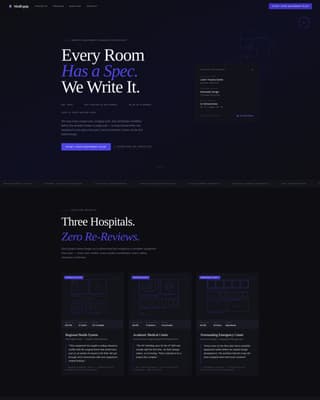 Healthcare & Hospital Design Directory Website Template