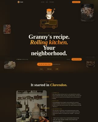 Yardie - Soulful Jamaican Landing Page Template