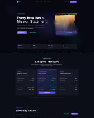 Cause - Impactful Nonprofit Landing Page Template