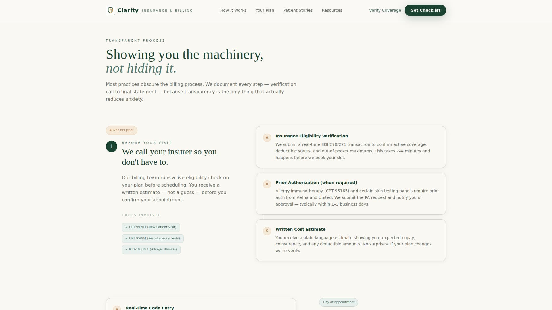 Allergist Professional Website Template