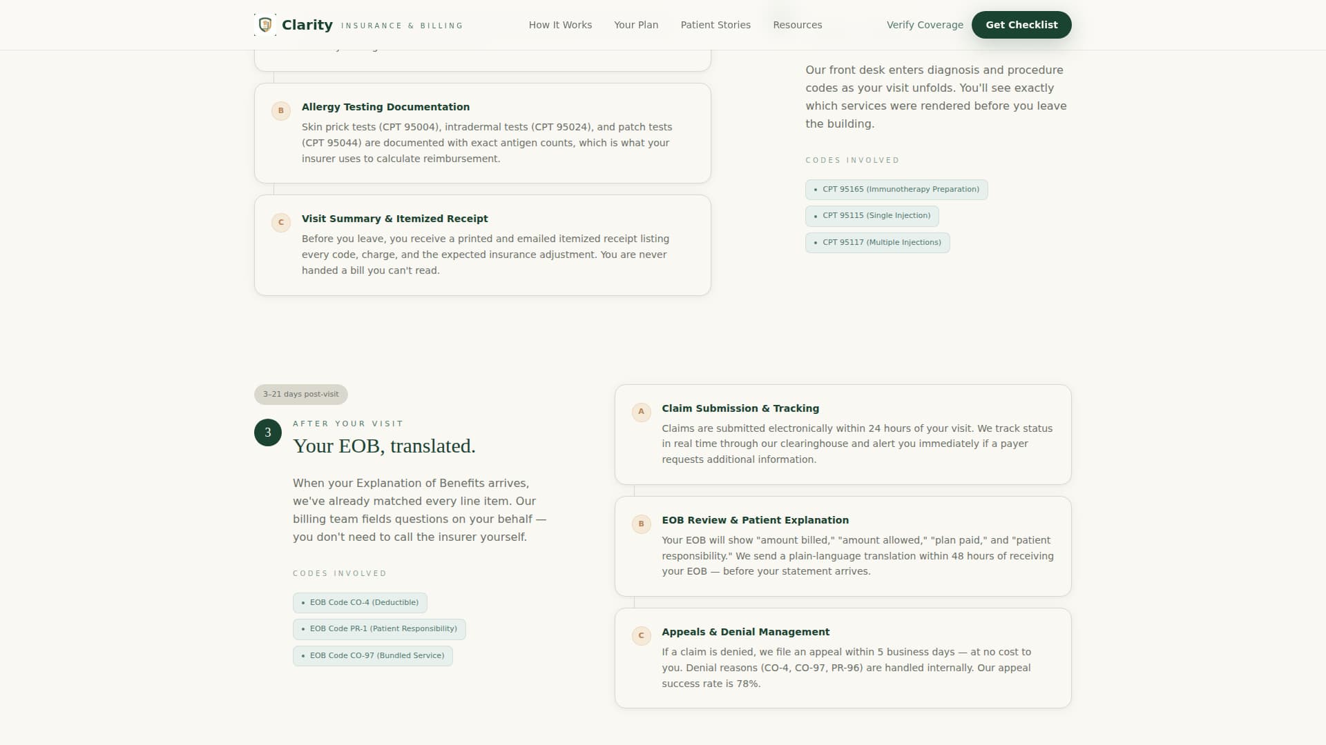 Allergist Professional Website Template