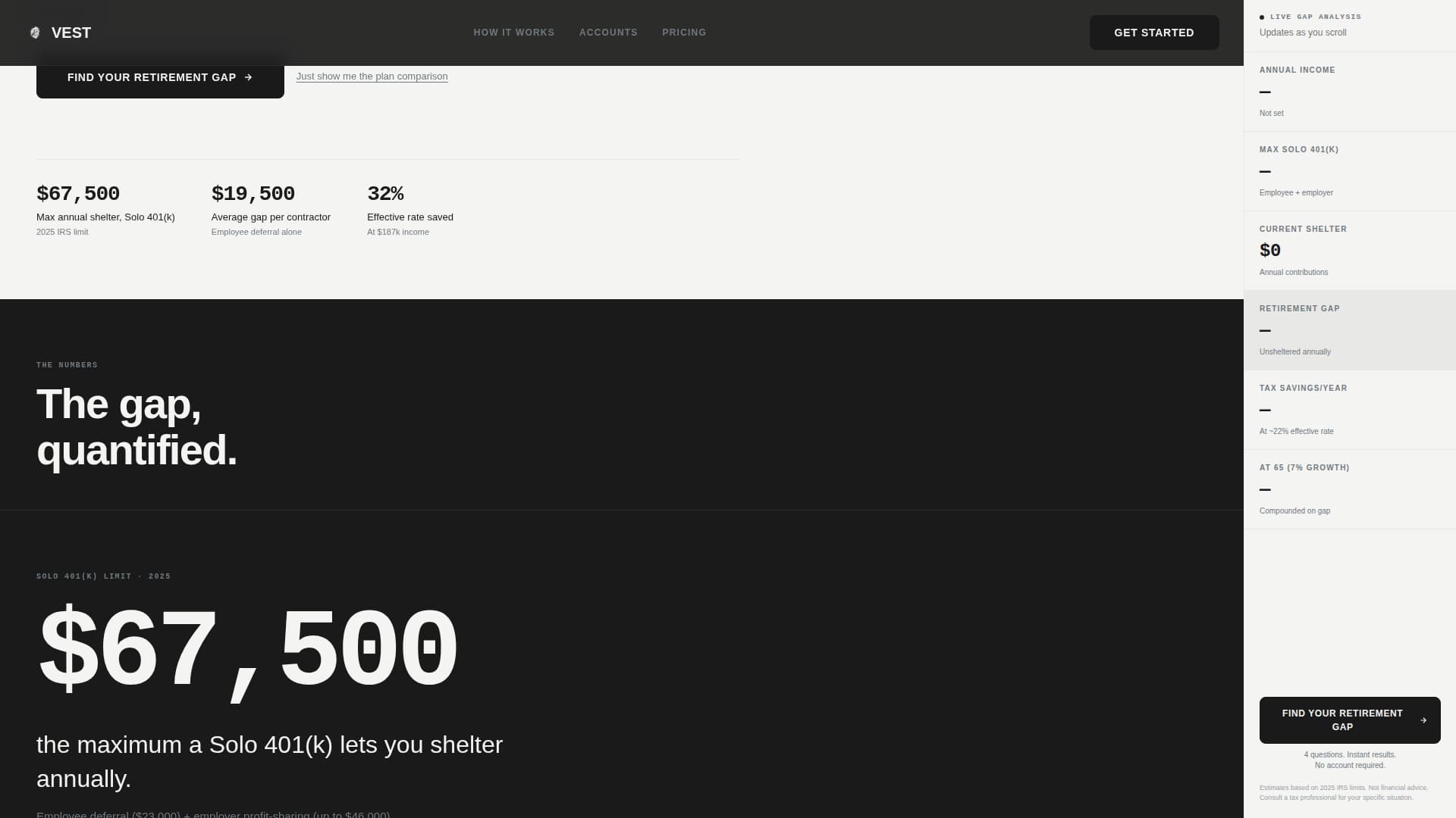 Freelancer Finance Professional Website Template