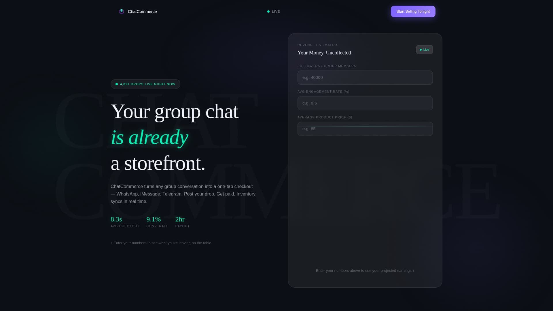 Advanced Tech & AI Platforms Cost Calculator Website Template