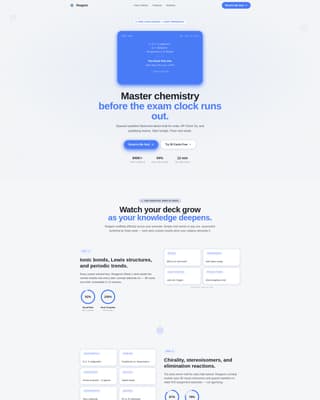 Chemistry Education Reviews Website Template