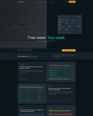 Energy Software & SaaS Booking Website Template