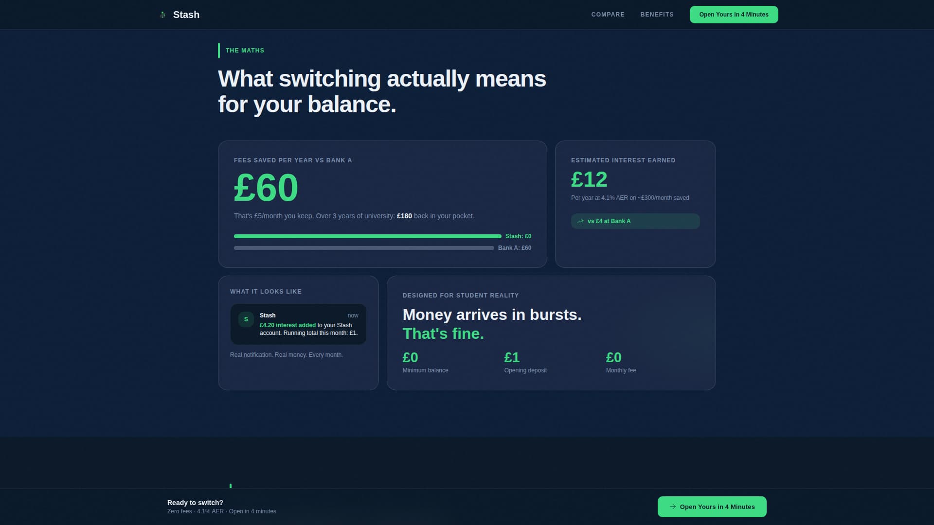 Student Finance Professional Website Template