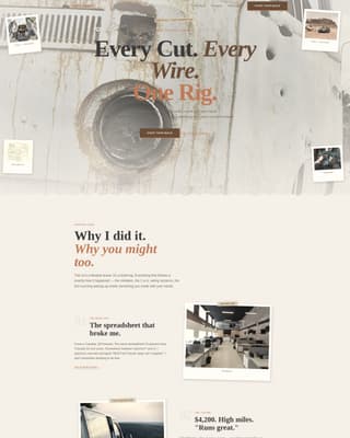 DIY & Home Improvement Blog Blog Website Template