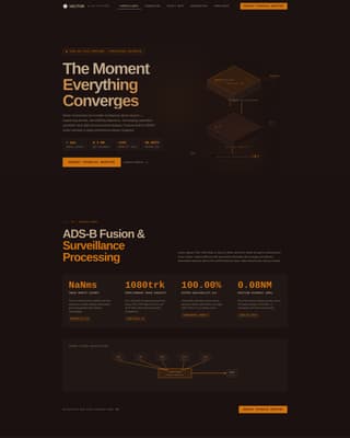 Vector - Precision Airtraffic Landing Page Template