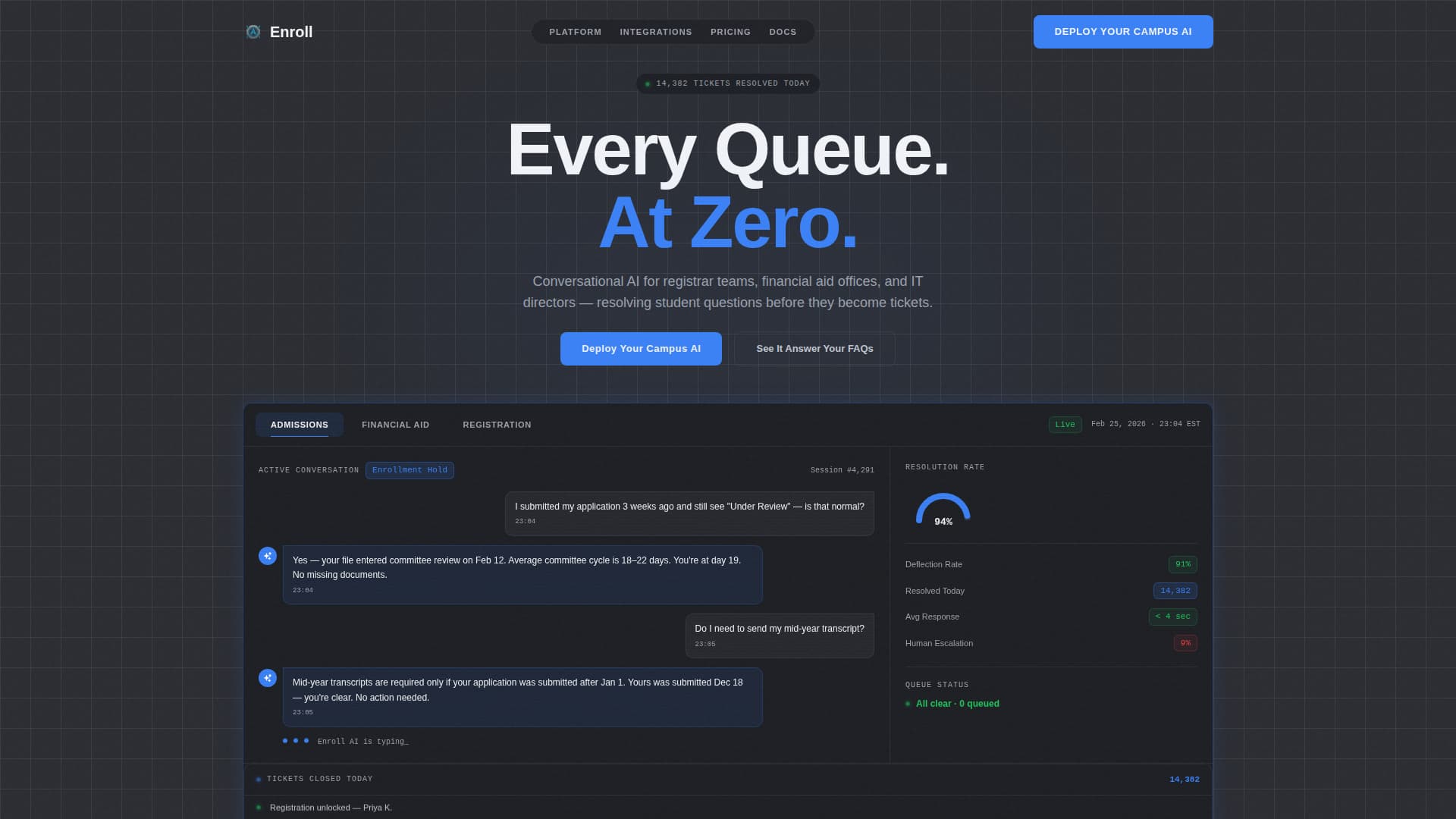 AI for Higher Education Directory Website Template