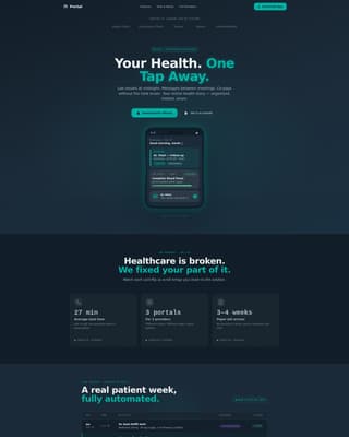 Healthcare Software & SaaS Professional Website Template