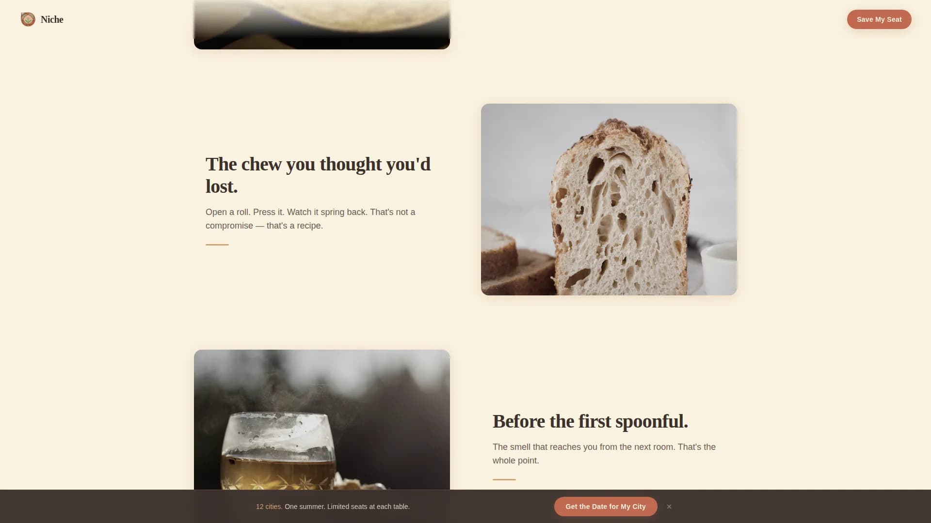 Allergen — Safe Bites Landing Page Template