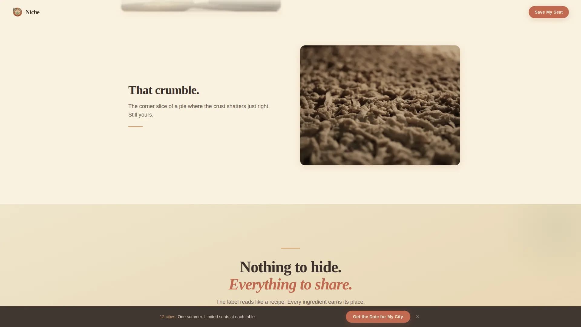 Allergen — Safe Bites Landing Page Template