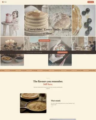 Allergen — Safe Bites Landing Page Template