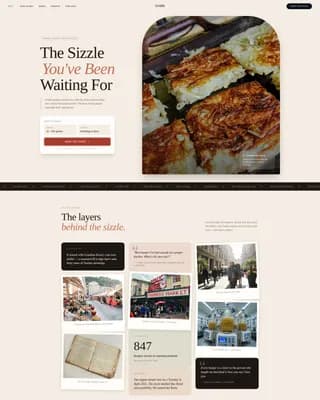 Griddle — Food Truck Marketing Landing Page Template
