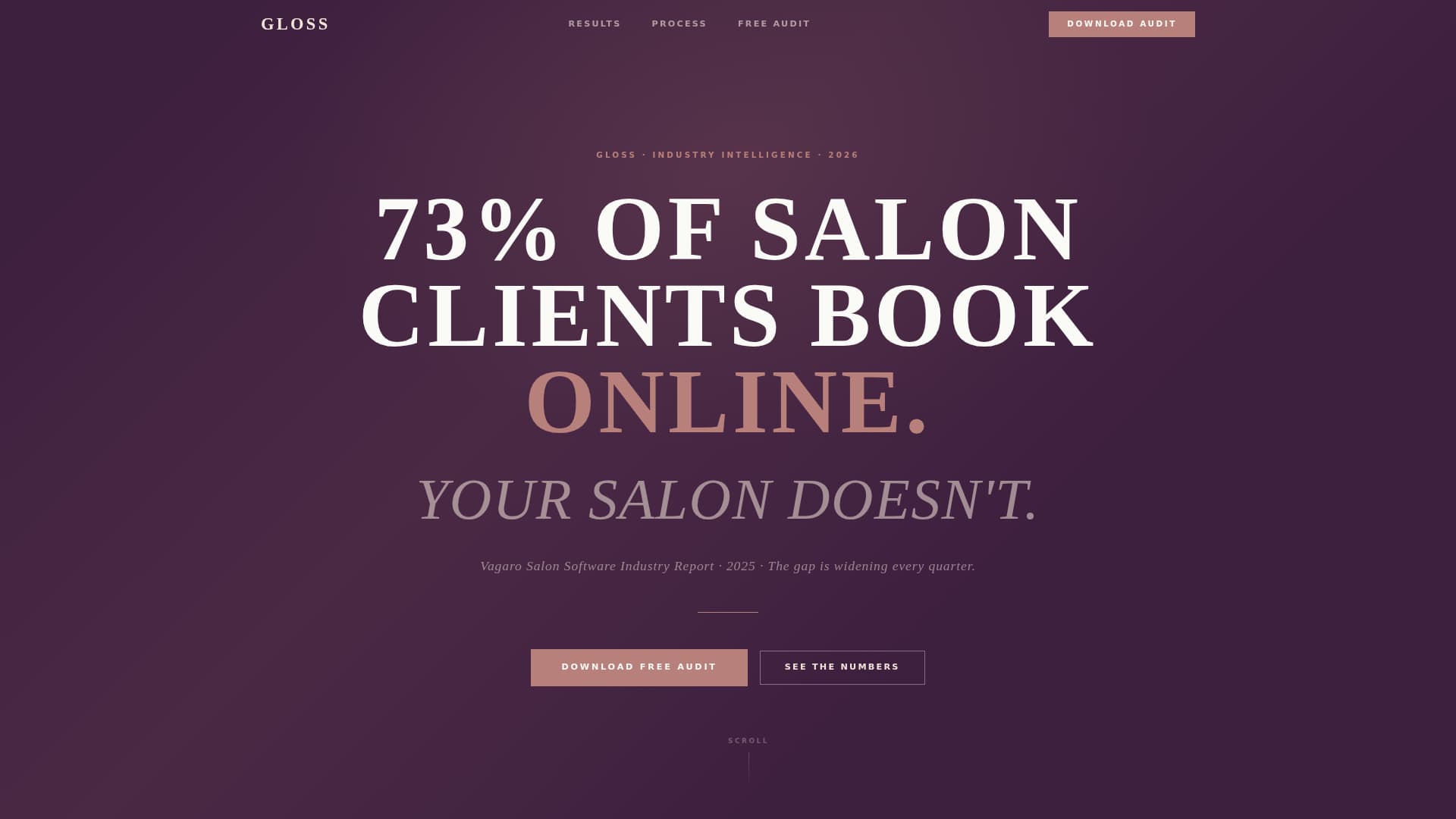 Beauty & Salon Consulting Blog Website Template