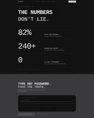 Cybersecurity Professional Website Template