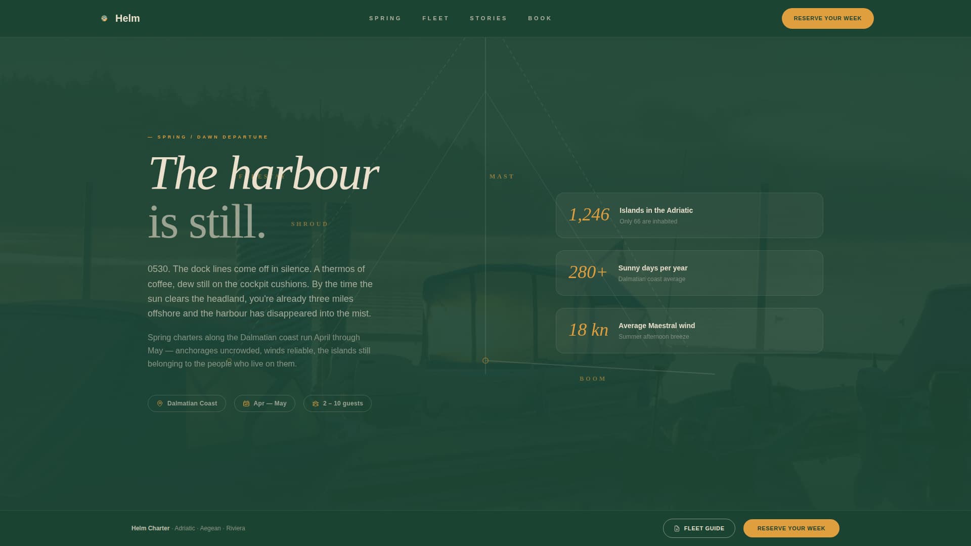 Cruise & Luxury Travel Booking Website Template