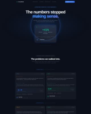 Enterprise Consulting Firm Multi-Practice Website Template