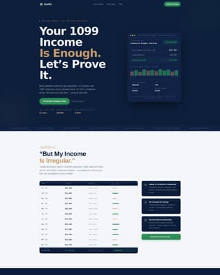 Freelancer Finance FAQ Website Template