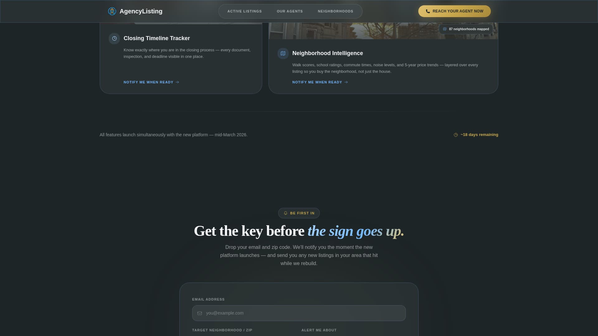 Real Estate Agency Client Progress Dashboard Website Template