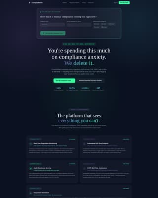 Pharmaceutical Software & SaaS Cost Calculator Website Template