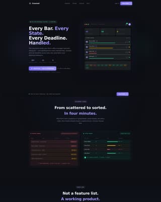 Legal Software Privacy Policy Website Template