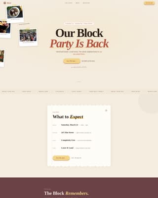 Blend - Vibrant Aabowl Landing Page Template