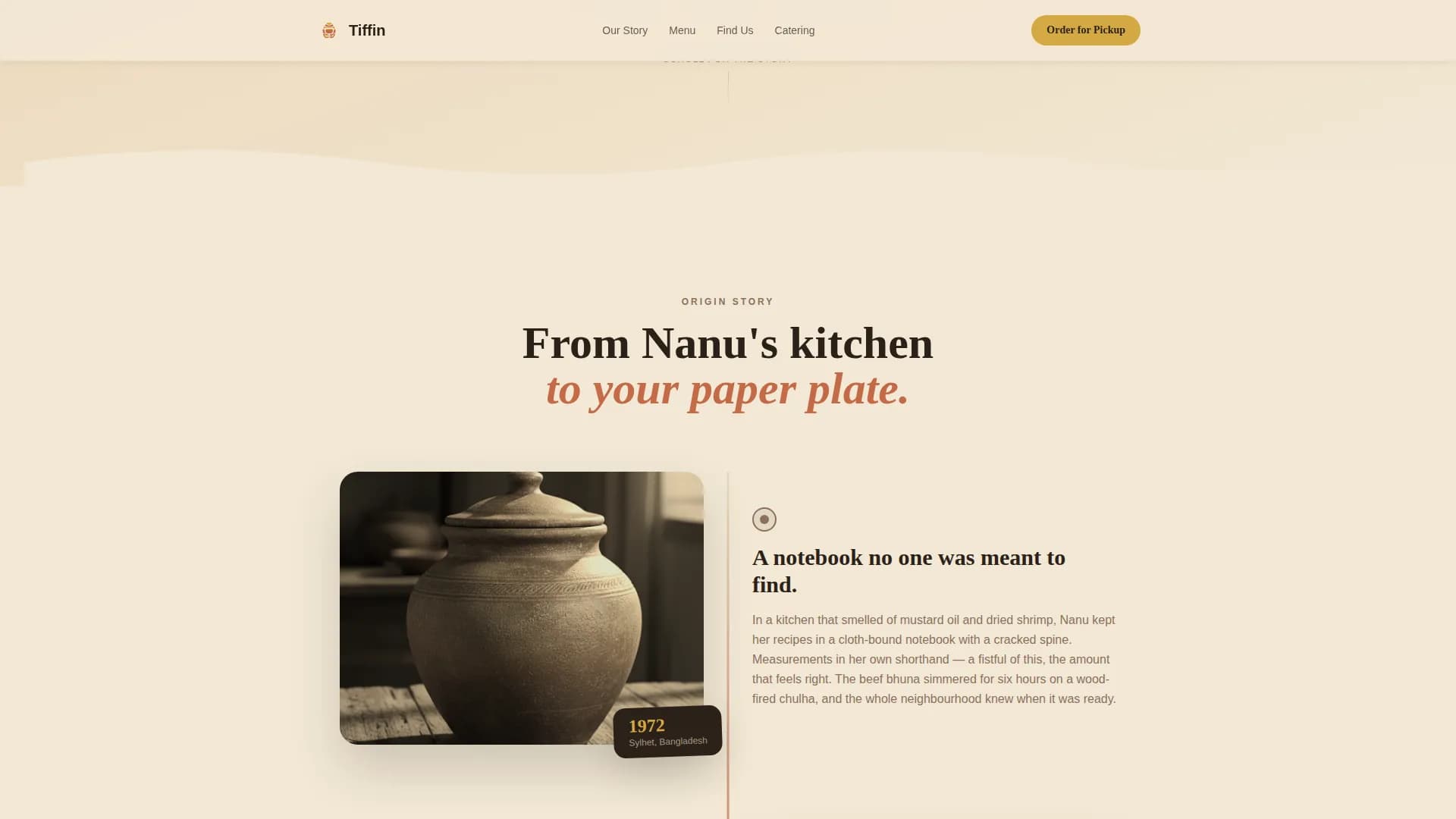 Savor — Bangladeshi Food Truck Landing Page Template