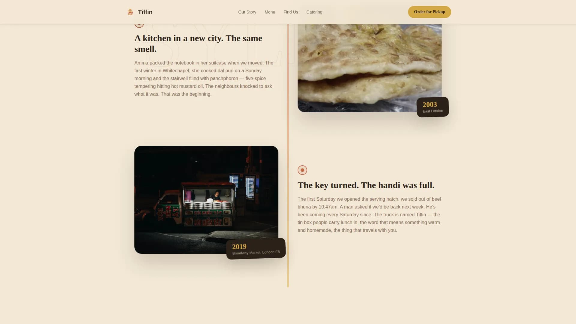 Savor — Bangladeshi Food Truck Landing Page Template