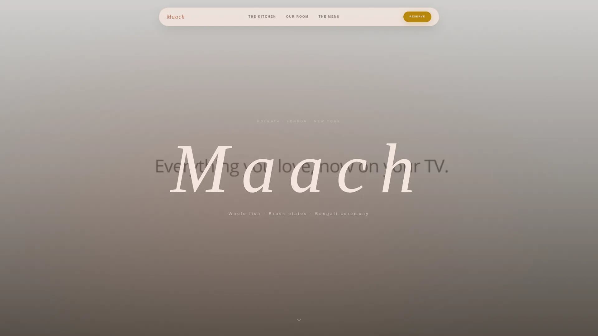 Catch — Signature Seafood Landing Page Template