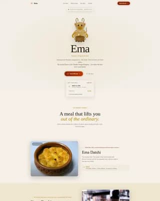 Himalaya — Expert Cultural Catering Landing Page Template