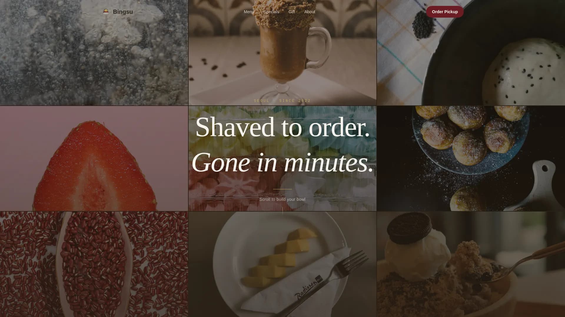 Chill — Premium Dessert Café Landing Page Template