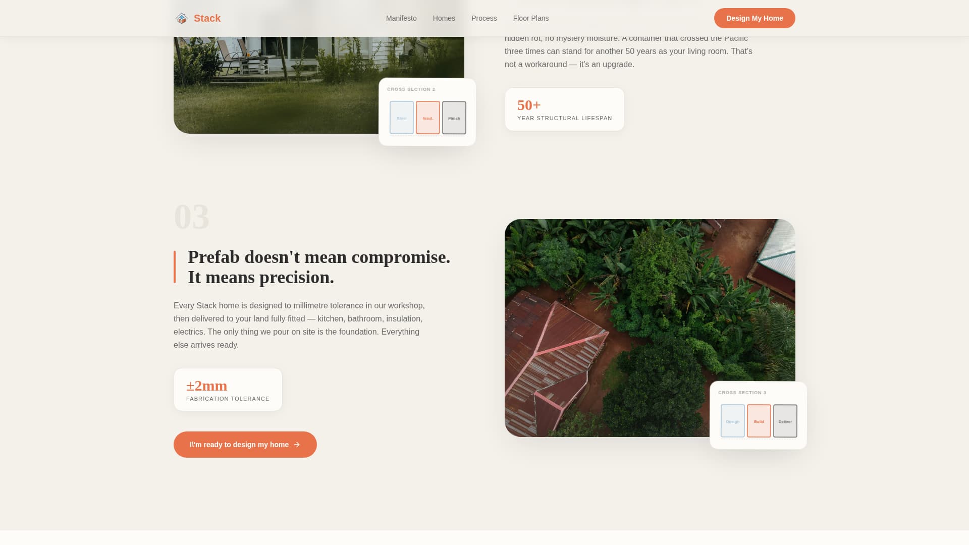 Tiny & Alternative Architecture Professional Website Template