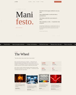 Pottery & Ceramics Content Booking Website Template