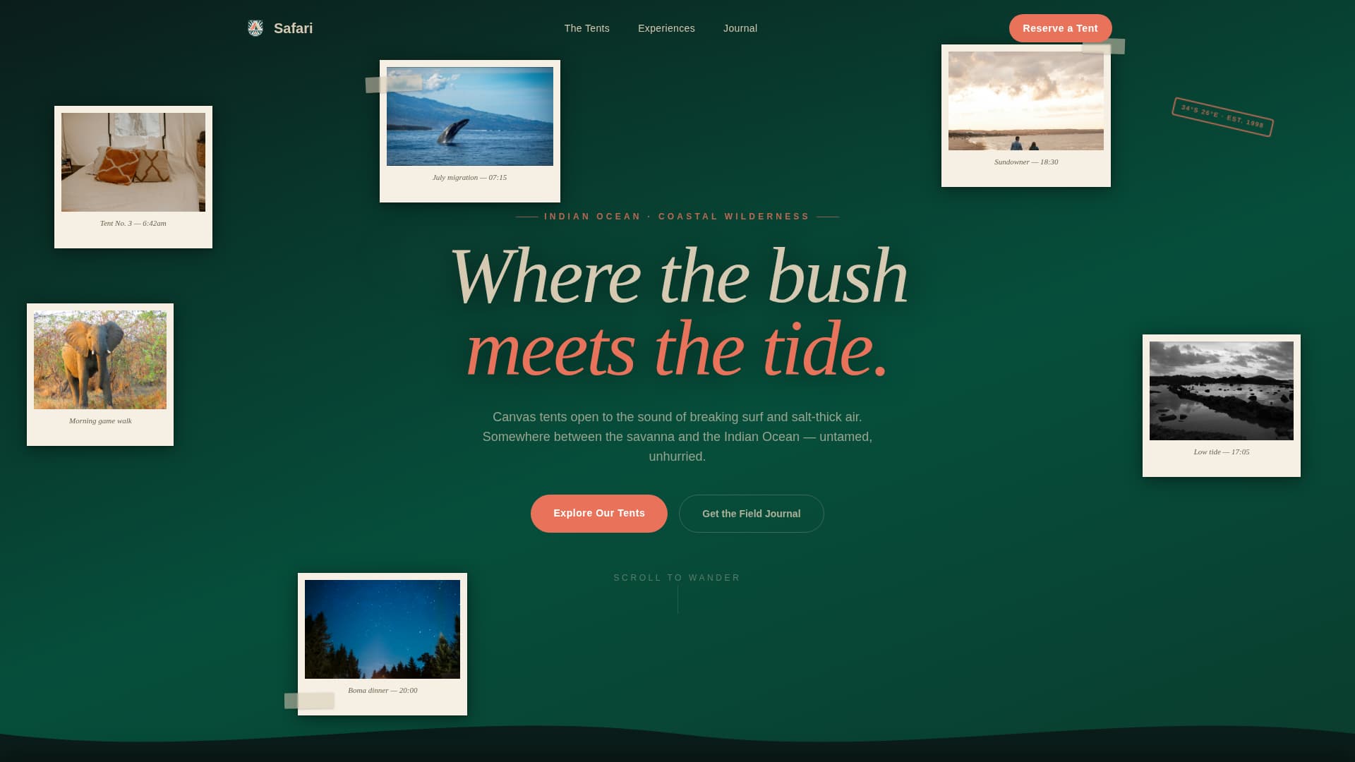 Unique Stay & Accommodation Booking Website Template
