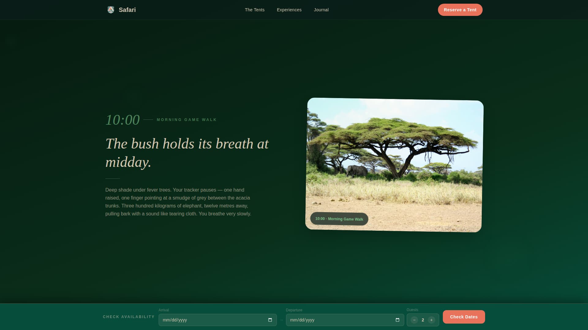 Unique Stay & Accommodation Booking Website Template