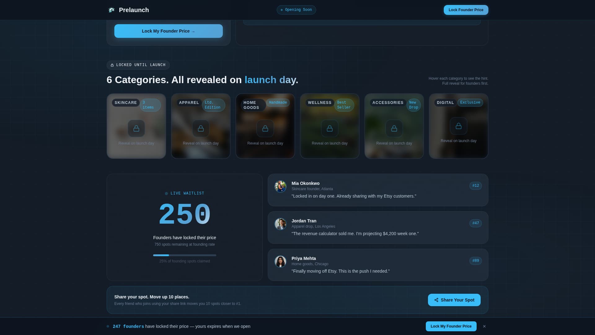 E-Commerce Store Pre-Launch Revenue Calculator Website Template