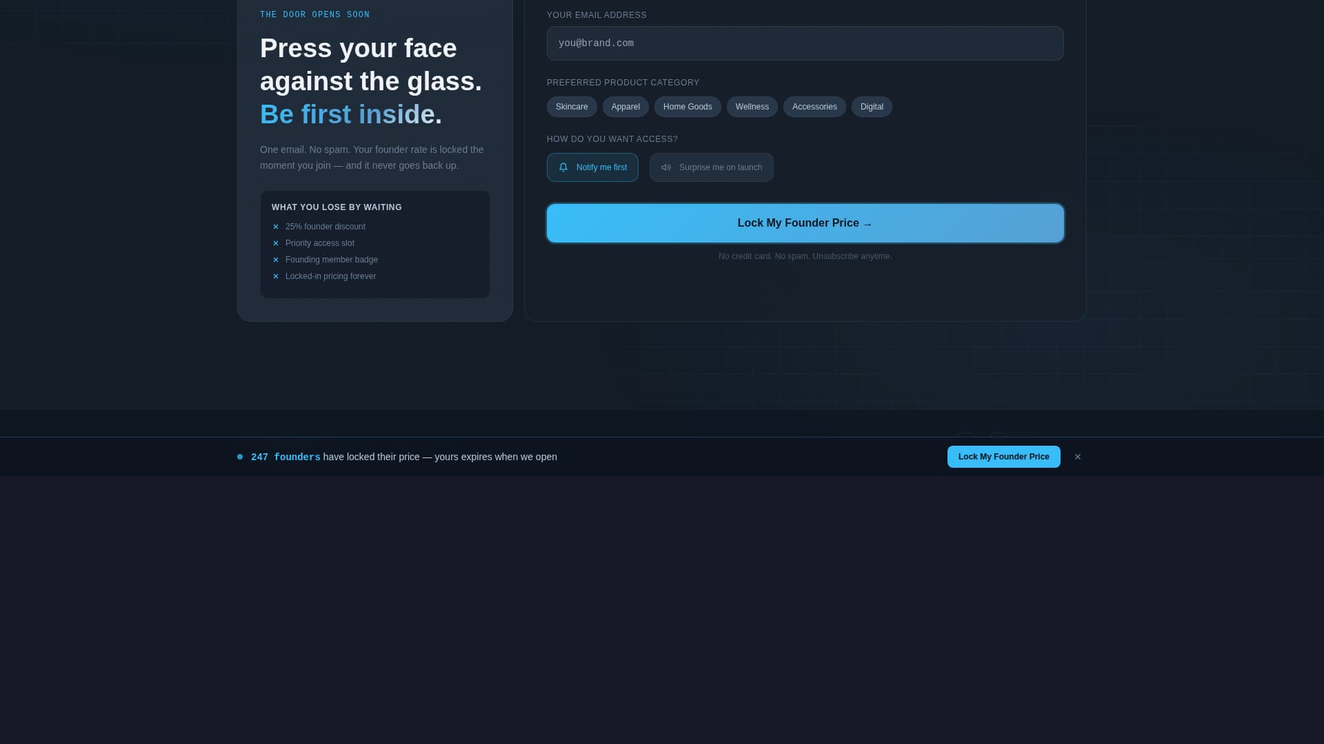 E-Commerce Store Pre-Launch Revenue Calculator Website Template