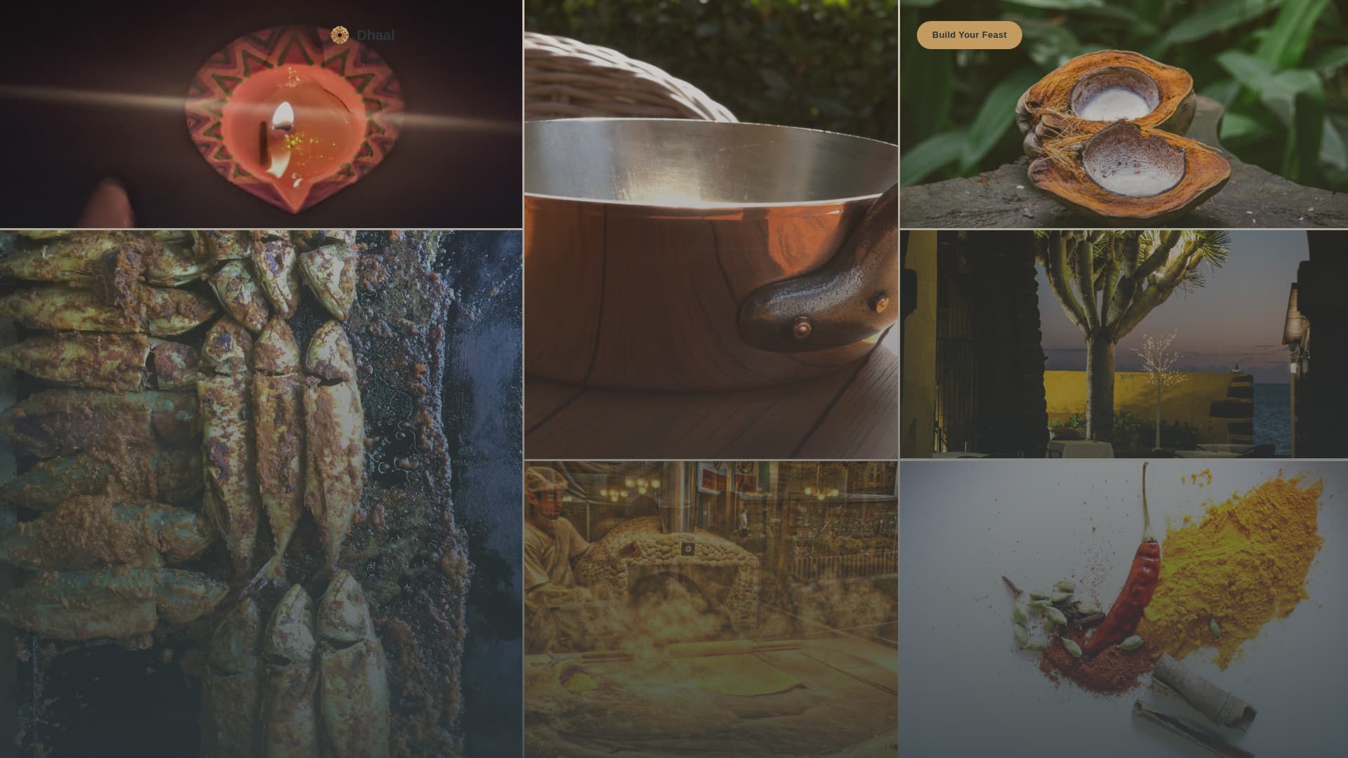 Maldivian Cuisine Pricing Website Template