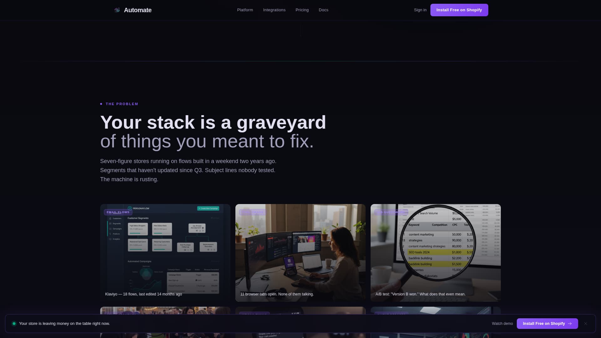 E-Commerce Software & SaaS Professional Website Template