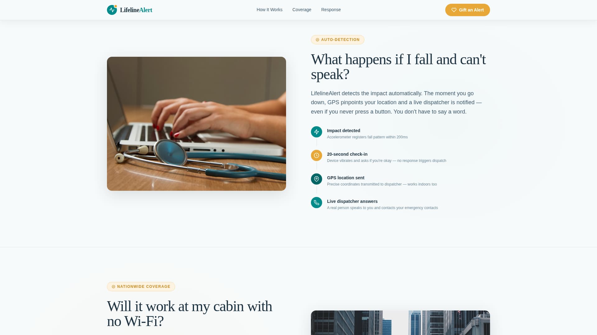 Alert - Trusted Medicalalert Landing Page Template