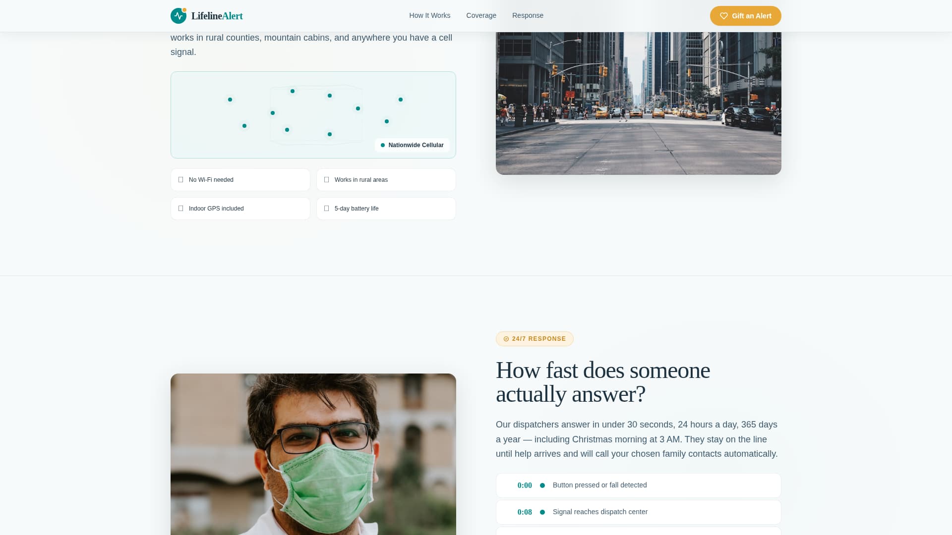 Alert - Trusted Medicalalert Landing Page Template