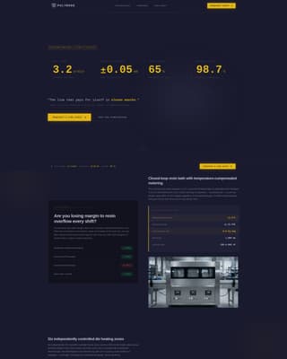 Pultrude - Precision Pultrusion Landing Page Template