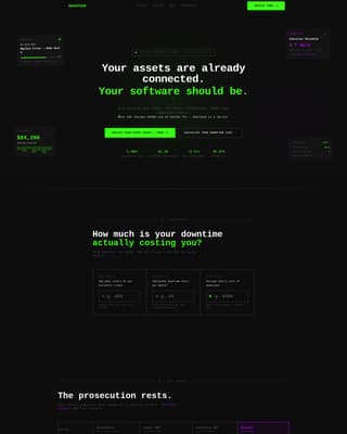 No-Code Enterprise Software Cost Calculator Website Template