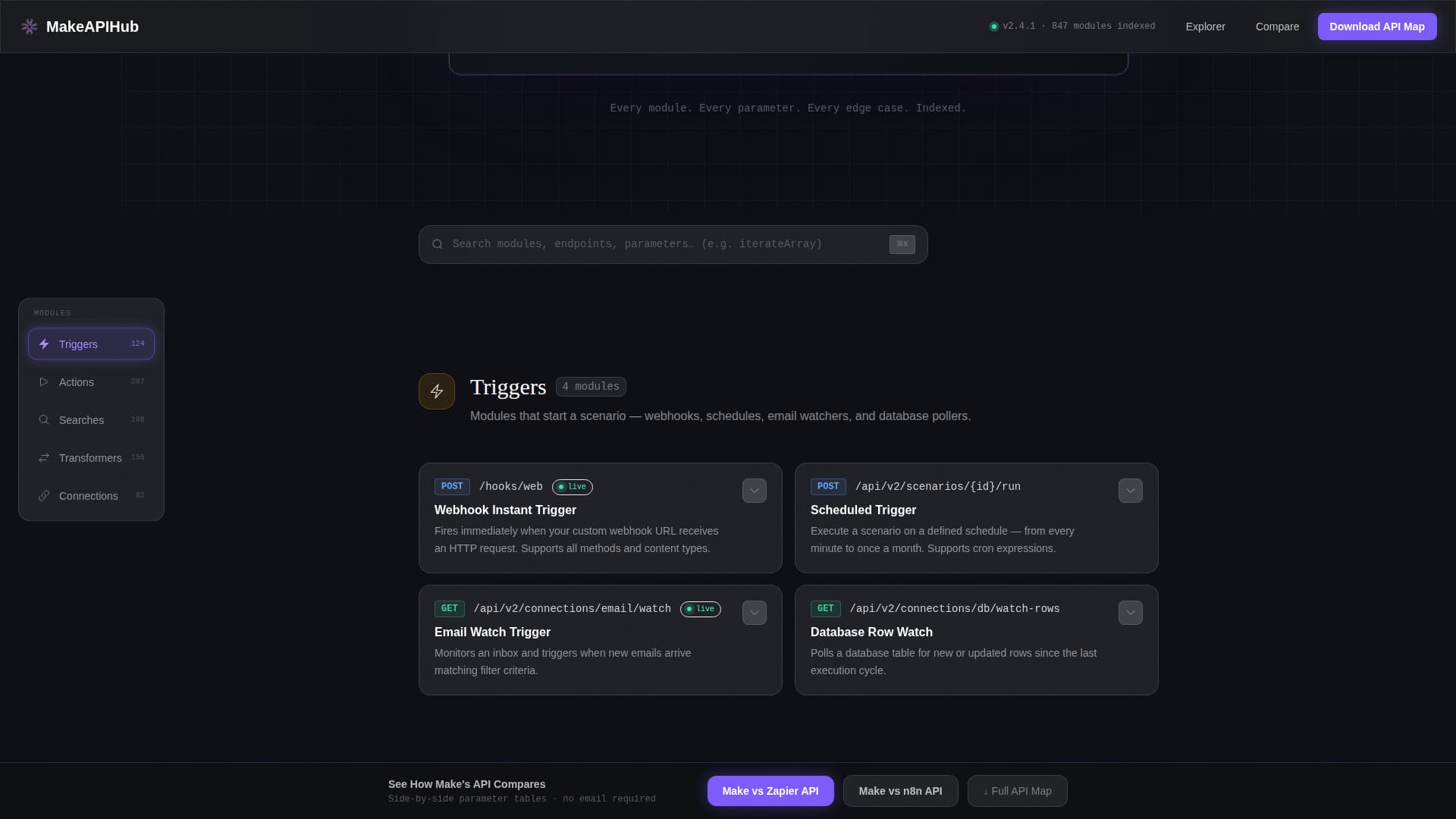 Integromat - Comprehensive Automation Landing Page Template