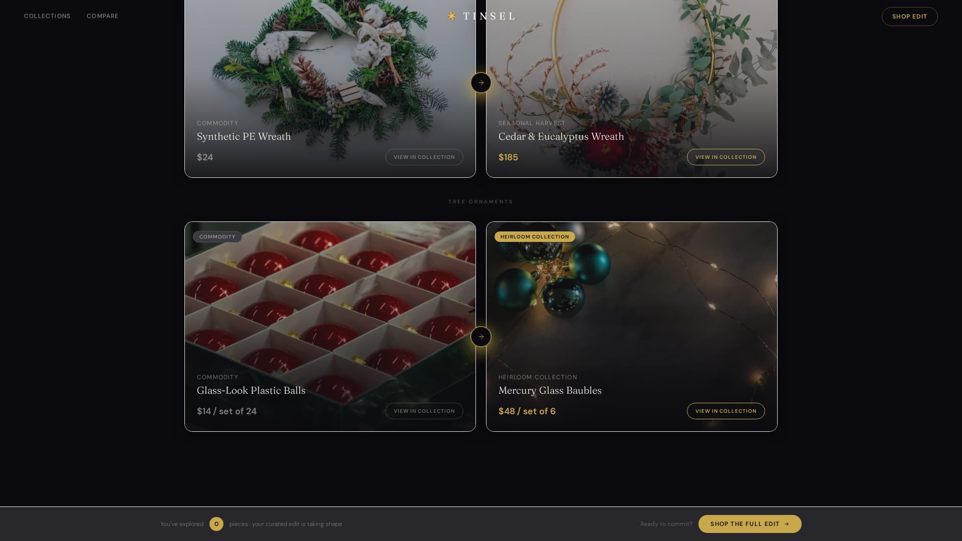 Christmas Business Blog Website Template