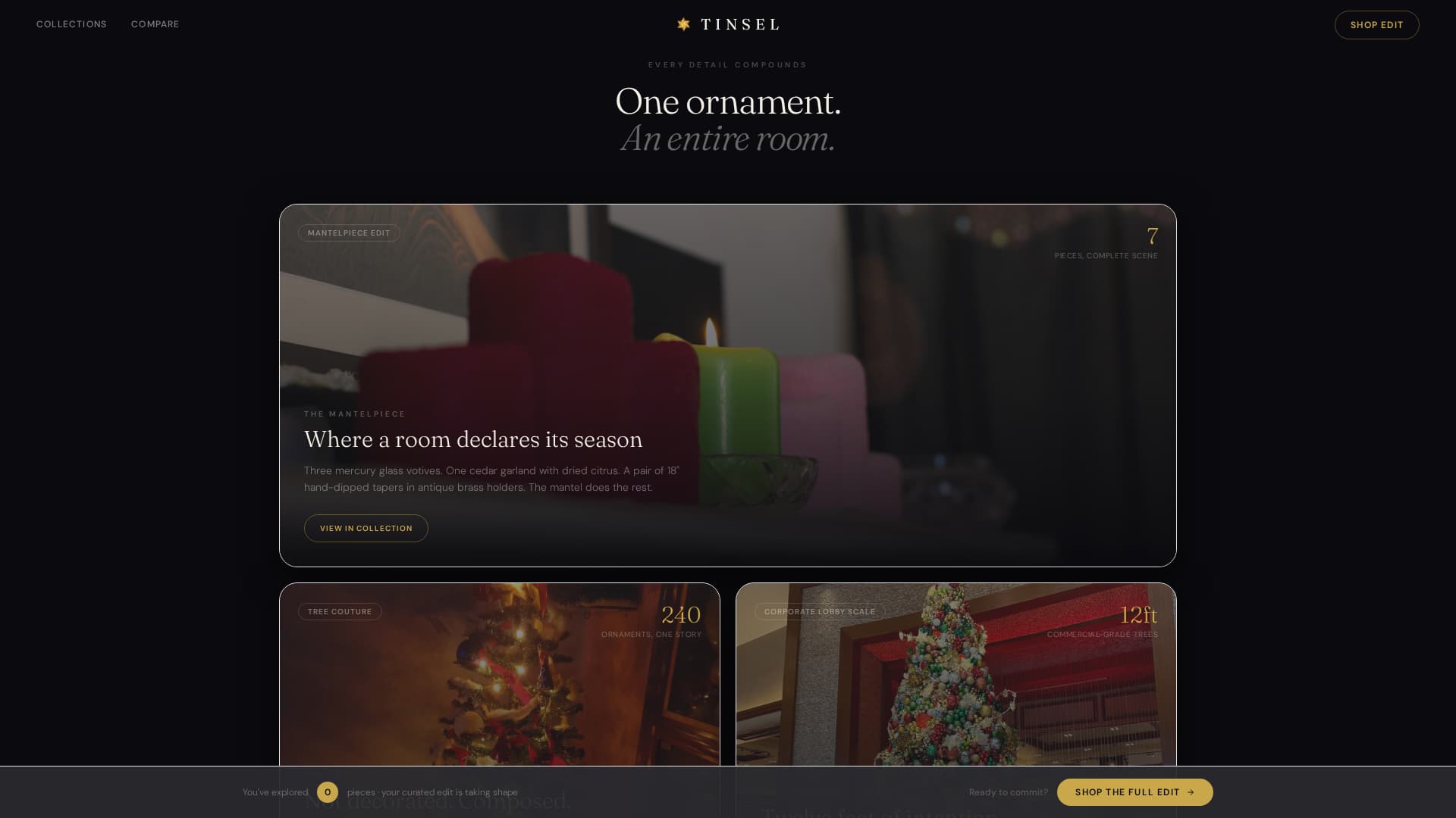 Christmas Business Blog Website Template